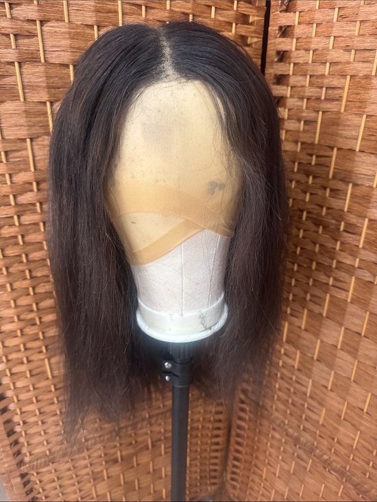 Nuola Other - Natural Straight Brown Lace Front Wig - Women's Hair